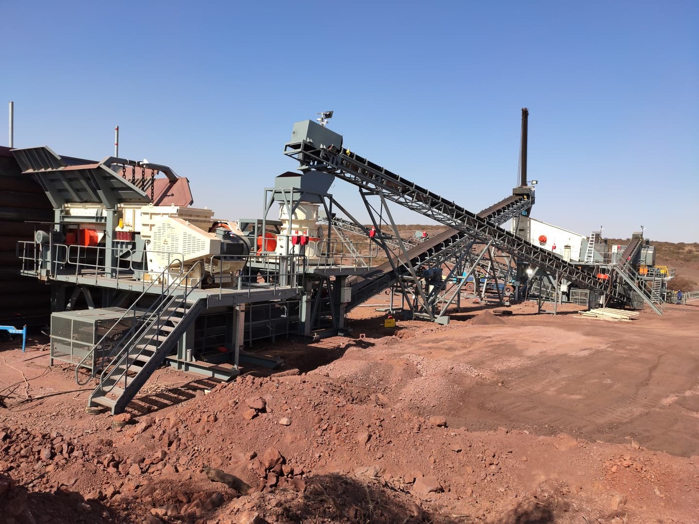 Mobile Crushing Line Project by Guangxi Endi Mining Co. LTD (GXEM), South Africa