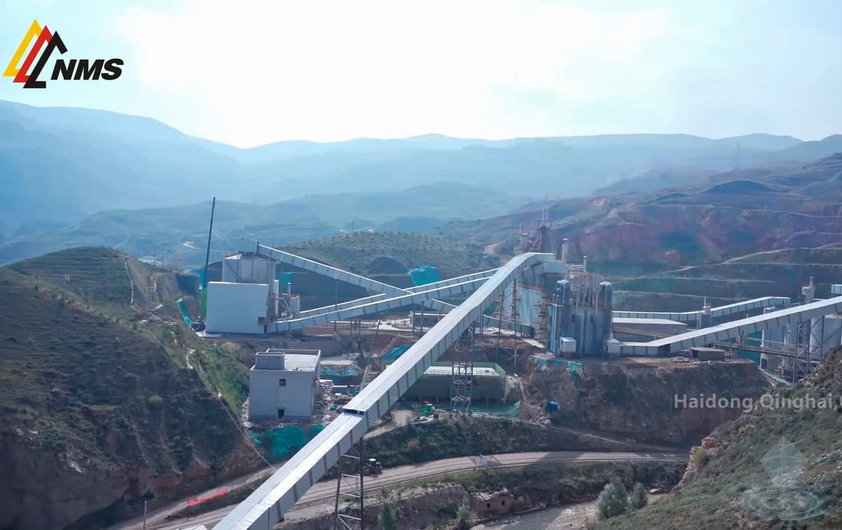 Jingyang 1500 t/h Aggregates Project of Shaanxi Coal Chemical and New Material Group Co., Ltd.