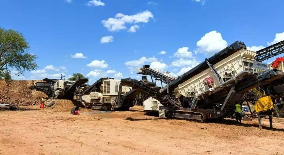 Zimbabwe Gold Mining Mobile Crushing Project